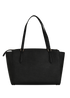 Small Emerson Top Zip Tote, &pound;140, Handbags, Black, Leather, Back view